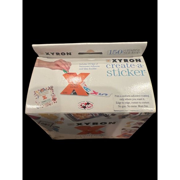 XYRON Model 150 Create A Sticker Brand New Sealed Refillable, Arts & Crafts - Picture 2 of 6